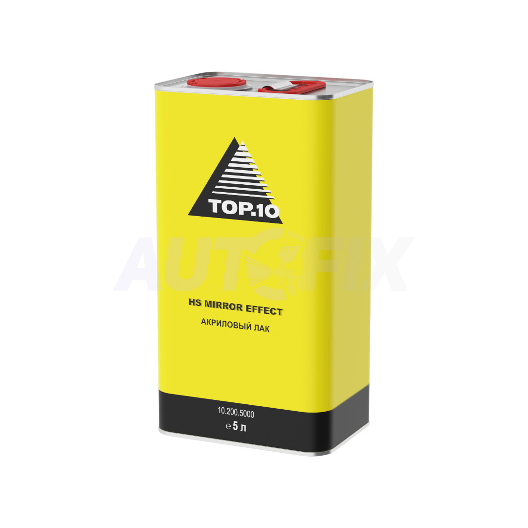 TOP.10 лак акриловый 10.200.5000 HS Mirror Effect с отвердителем 5.0+2.5л