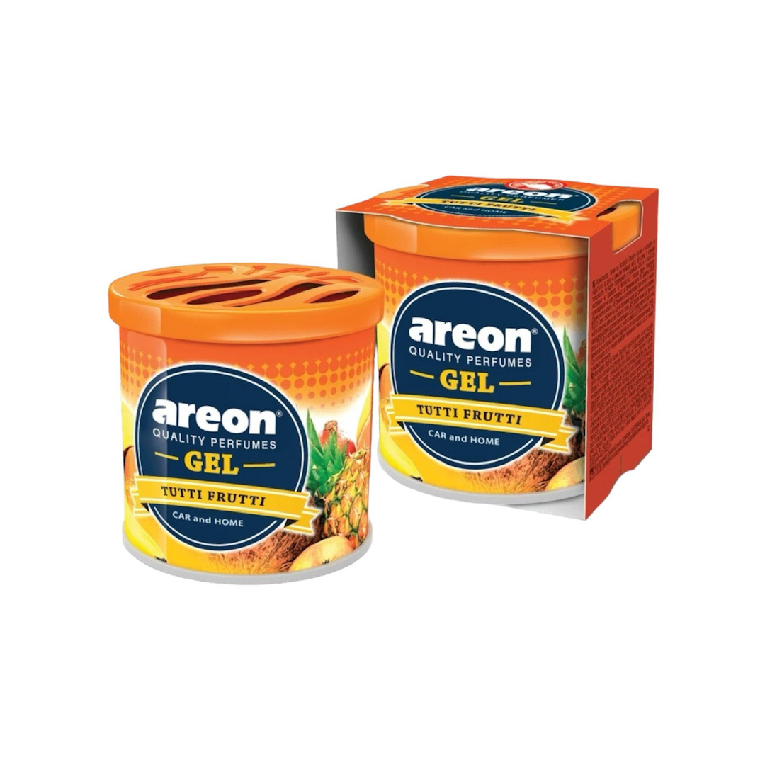 AREON ароматизатор воздуха Gel в банке Tutti Frutti 80г