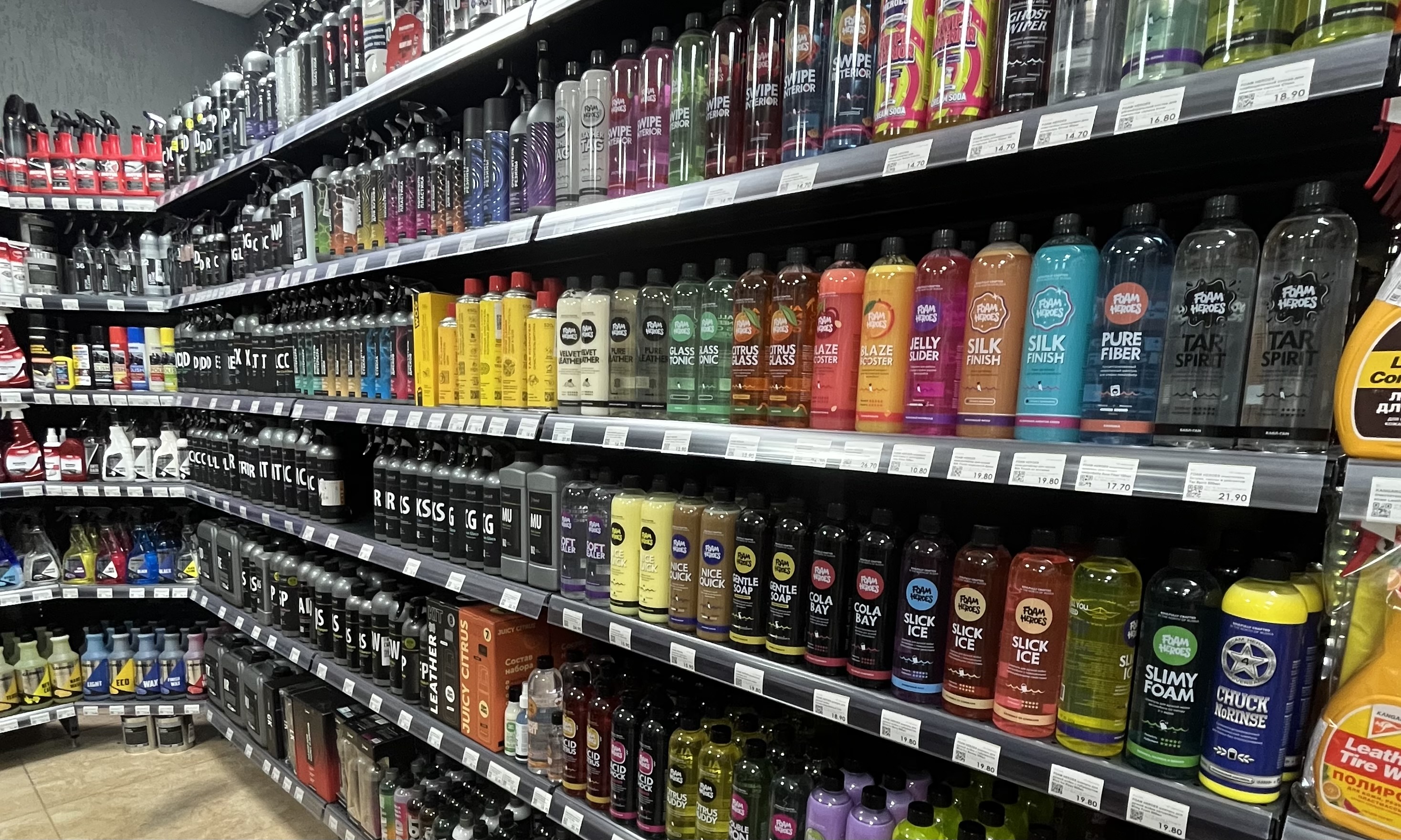 Все для ухода за автомобилем: детейлинг-маркет в Полоцке