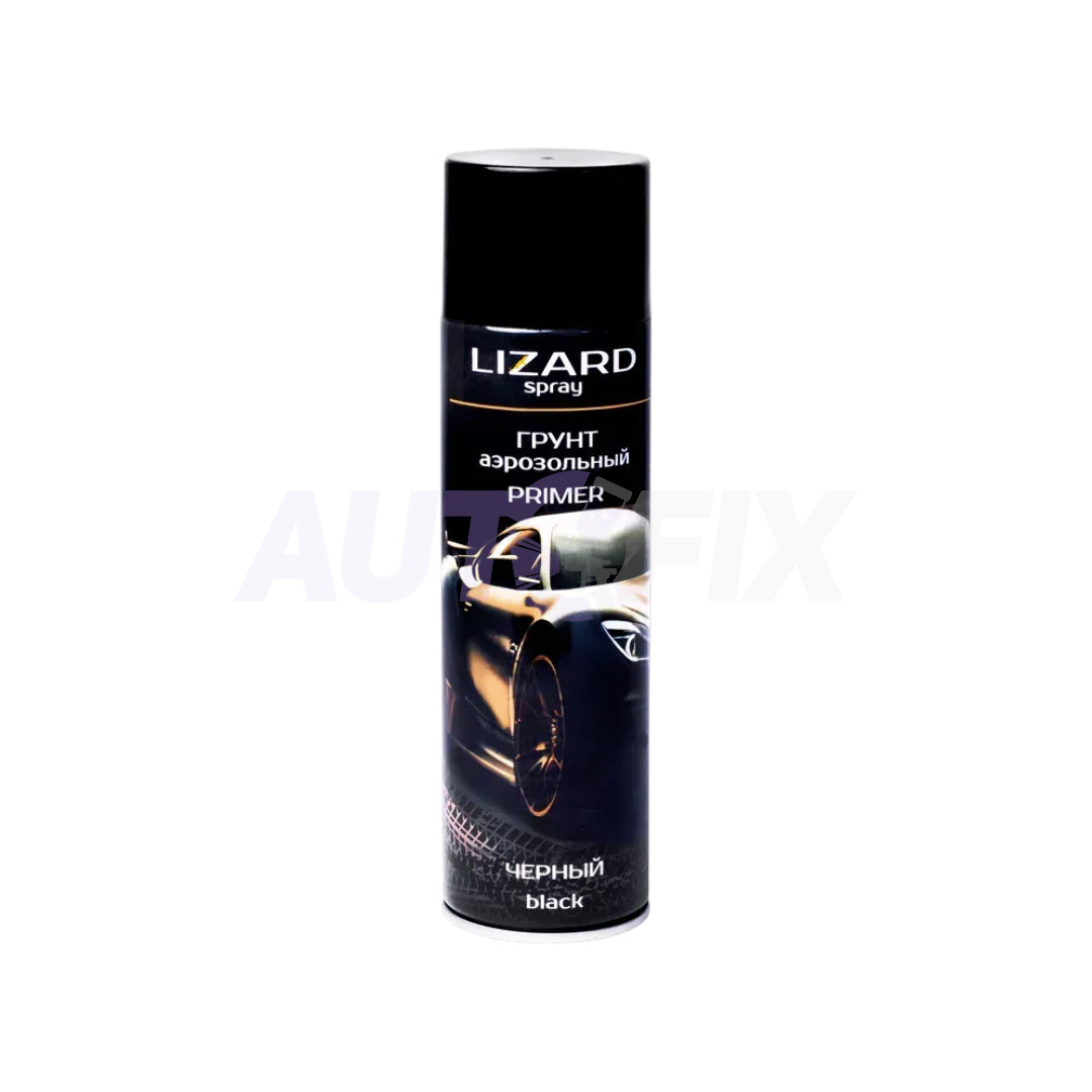 LIZARD грунт акриловый аэрозольный Primer черный 500мл