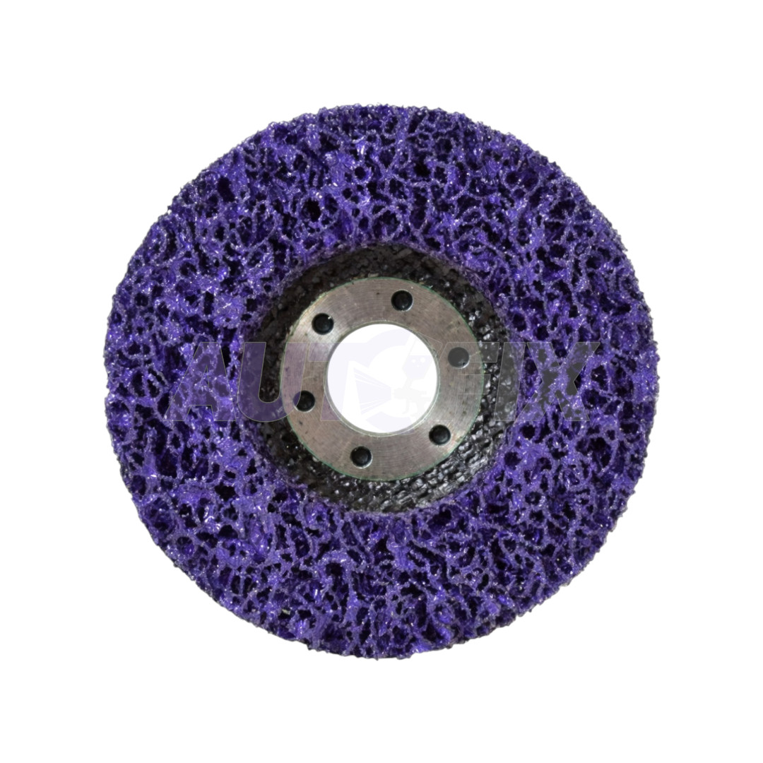 RS SYSTEMS диск шлифовальный для УШМ FS37 Strip and Clean фиолетовый 125мм