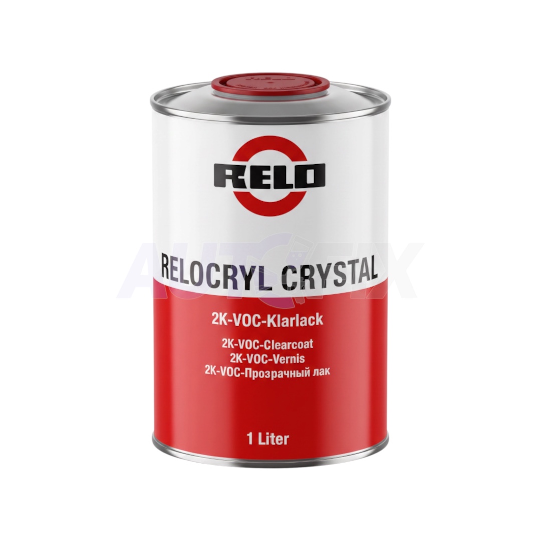 RELO лак акриловый 2K-VOC-Klarlack Crystal с отвердителем 1.0+0.5л