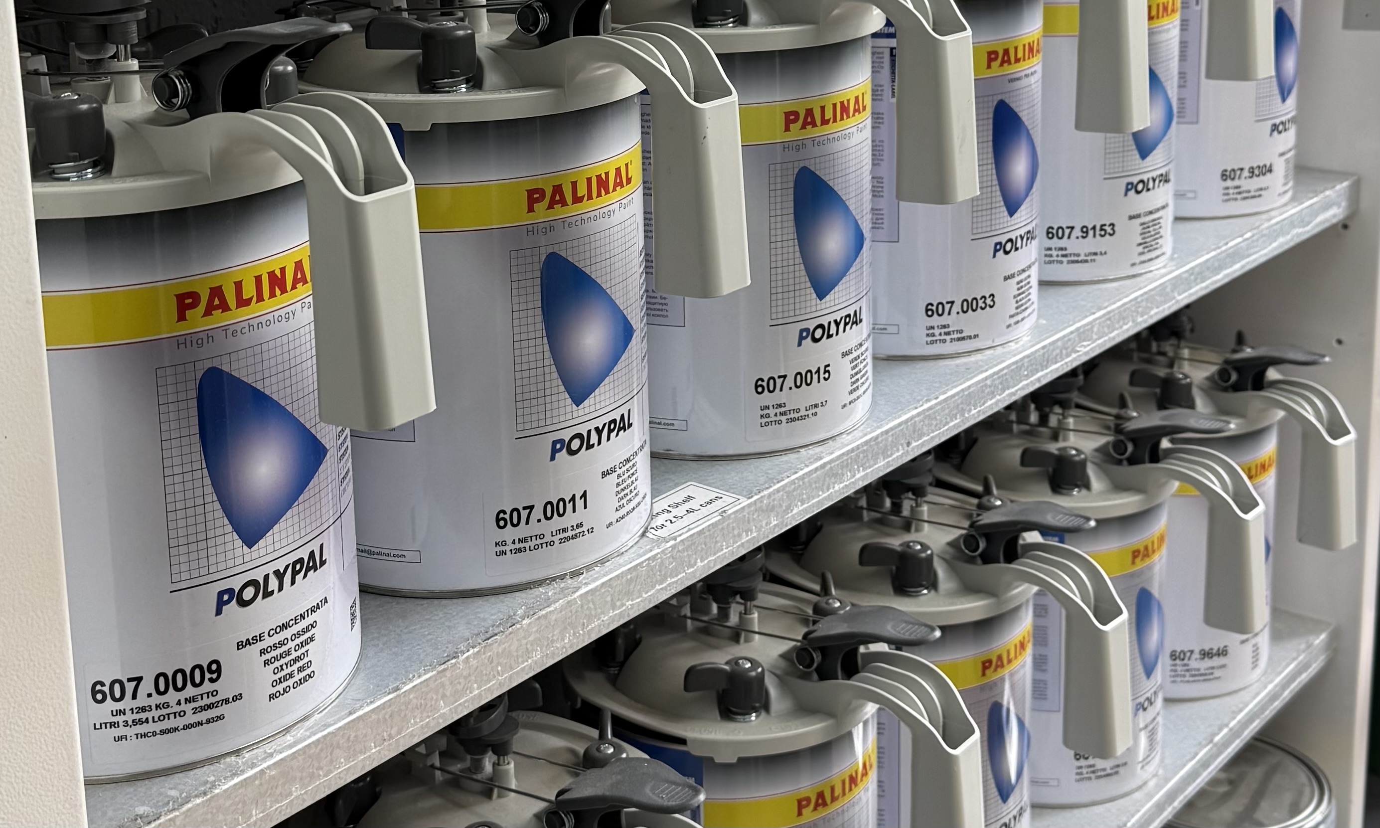 Подбор 2K полиуретановой краски в Полоцке. 607 Polypal