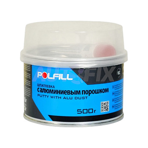 POLFILL шпатлевка с алюминиевой пылью ALU 0.5кг