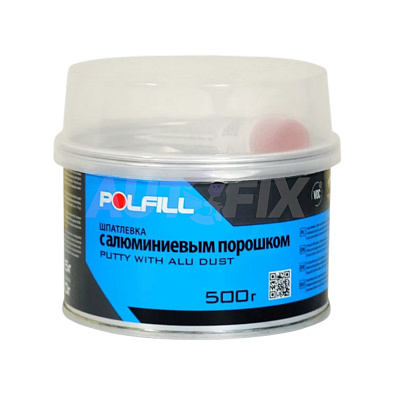 POLFILL шпатлевка с алюминиевой пылью ALU 0.5кг