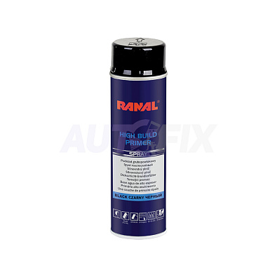 RANAL грунт акриловый High Build Primer черный спрей 500мл