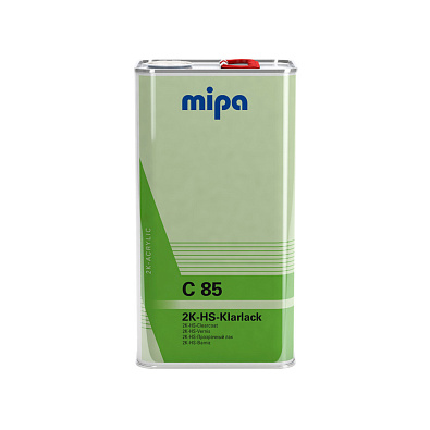 MIPA лак акриловый C 85 2K-HS-Klarlack с отвердителем 5.0+2.5л