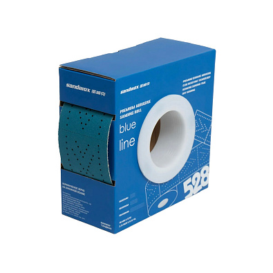 SANDWOX полоска в рулоне 70*400мм (6 отрывов) 528 Blue Line P080