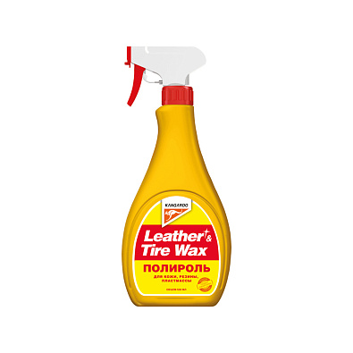 KANGAROO полироль Leather & Tire Wax для кожи и пластика 500мл