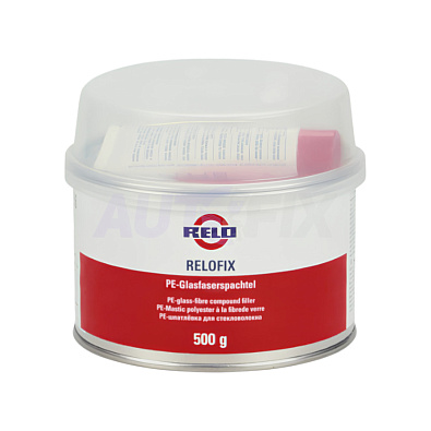 RELO шпатлевка Relofix со стекловолокном 0.5кг