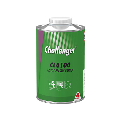 CHALLENGER грунт для пластика CL4100 1K Voc Plastic Primer 1л