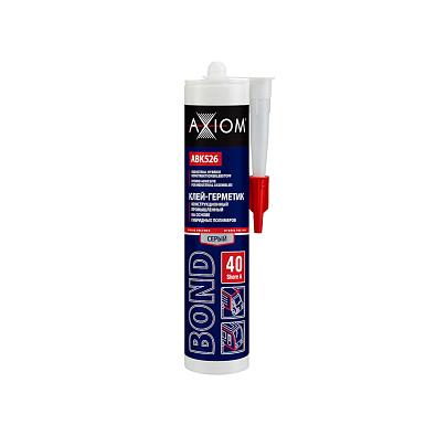 AXIOM клей-герметик на основе гибридных полимеров серый 280мл