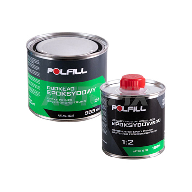 POLFILL грунт эпоксидный ЕР 2+1 комплект 563мл