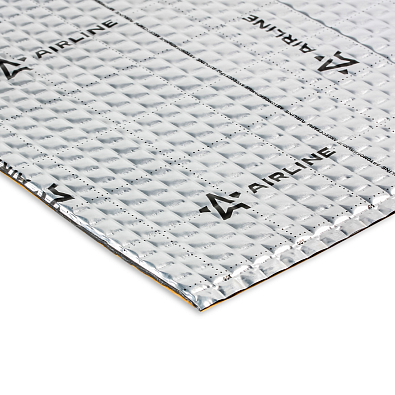 AIRLINE шумоизоляция (вибро) Base 3 50*70см фольга 60мкм КМП 0.23 3.0мм