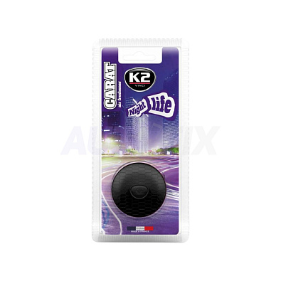 K2 освежитель воздуха для салона Carat DUO Night Life 2/уп