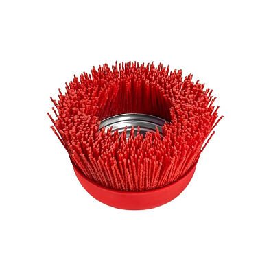 VERTEX щетка для УШМ чашка нейлоновая 100мм