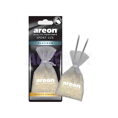 AREON ароматизатор воздуха Sport Lux Pearls подвесной Platinum