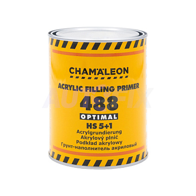 CHAMALEON 14885 грунт акриловый серый 5:1 HS Optimal 0.5+0.1л