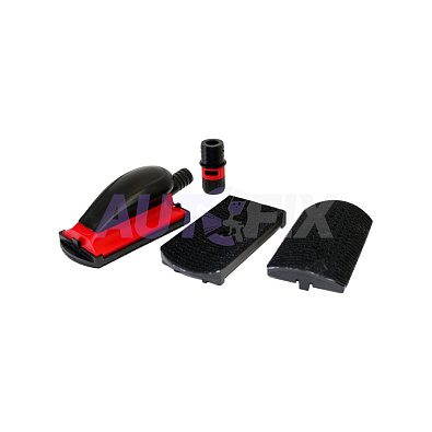 РМ-385438 блок шлифовальный 70*125мм с подошвами 3шт и пылеотводом