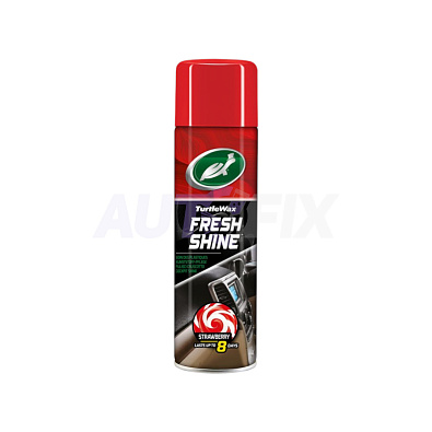 TURTLE WAX 52866 полироль для пластика Fresh Shine клубника 500мл