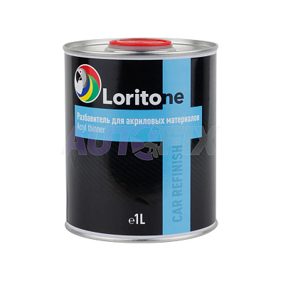 LORITONE разбавитель для акриловых материалов Acryl Thinner 1.0л
