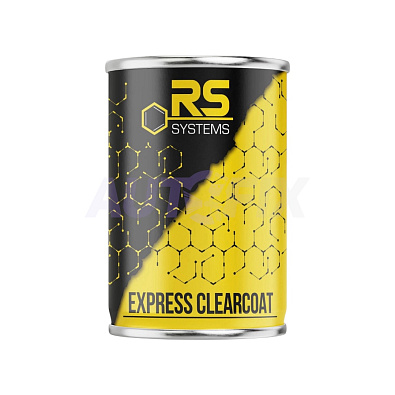 RS SYSTEMS лак акриловый бесцветный HS Express с отвердителем 1.0+0.5л