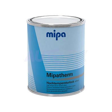 MIPA краска термостойкая Mipatherm 800С серебристая 750мл