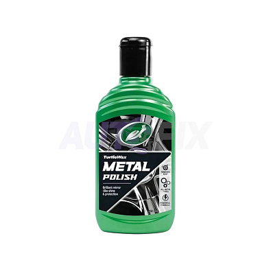 TURTLE WAX 52892 полироль для стали и хрома All Metal Polish 300мл