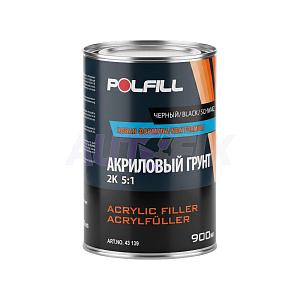 POLFILL грунт акриловый 5+1 ECO черный 0.75л+0.15л