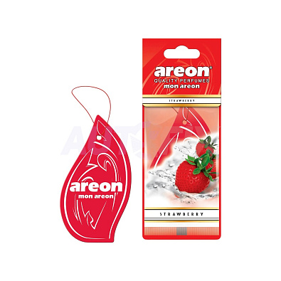 AREON ароматизатор воздуха Mon Areon подвесной Strawberry