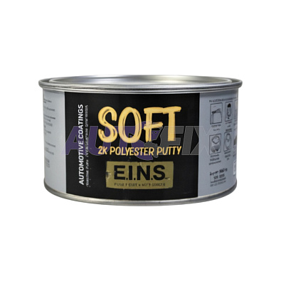 EINS шпатлевка Soft 2K Polyester Putty с отвердителем 1.6кг