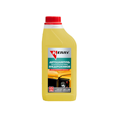 KERRY KR-307-12 автошампунь для бесконтактной мойки внедорожников 1л