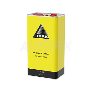 TOP.10 лак акриловый 10.200.5000 HS Mirror Effect с отвердителем 5.0+2.5л