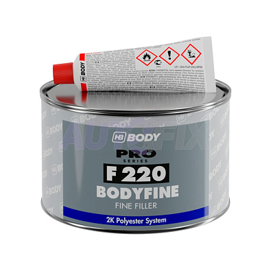 HB BODY шпатлевка F220 BodyFine доводочная 1.0кг