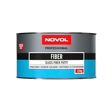 NOVOL шпатлевка Fiber со стекловолокном 1.8кг