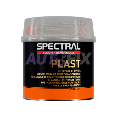 SPECTRAL шпатлевка для пластиков Plast 0.5кг