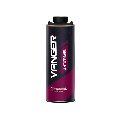 VANGER антикоррозионный состав Antigravel черный 1л