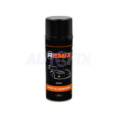 REMIX 1K лак акриловый Acrylic Clearcoat аэрозоль 520мл
