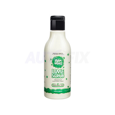 FOAM HEROES абразивный очиститель стекол Lime Scrub FHB132 200мл
