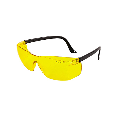 JETA SAFETY очки защитные открытого типа JSG811-Y ударопрочные янтарные