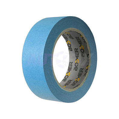 BOOMER лента маскирующая BM-8030/25 синяя до 90С 25мм*40м