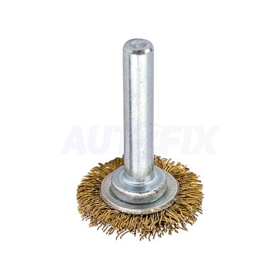 ROCKFORCE кордщетка дисковая BFR001 латунная для дрели 25мм