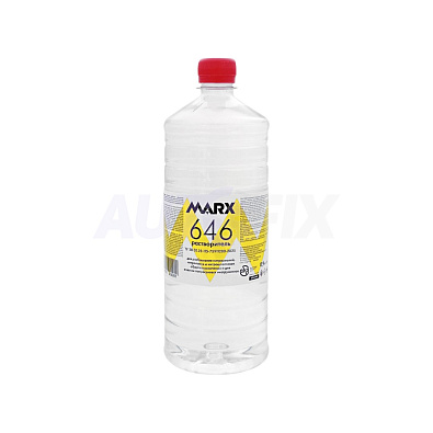 MARX растворитель 646 ТУ 20.30.22-115 бутылка 0.9л