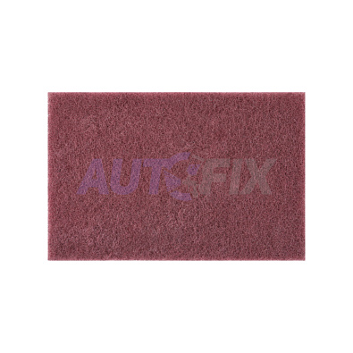 SMIRDEX губка матирующая 150x230мм скотч-брайт Р320 красный