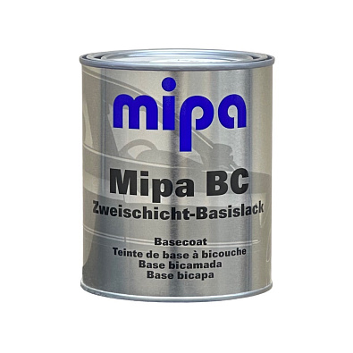 MIPA BC автомобильная базовая краска Weiss белая 1л