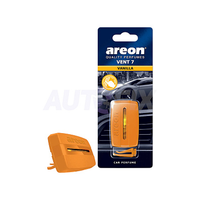 AREON ароматизатор воздуха Vent 7 на дефлектор Vanilla 4.5мл