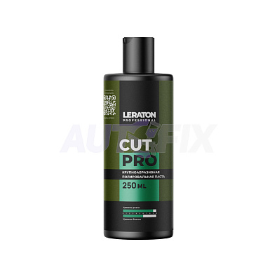 LERATON PRO паста полировальная Cut PRO крупноабразивная LPCUT025 250мл