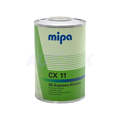 MIPA лак быстросохнущий CX 11 2K-Express-Klarlack с отвердителем 1.0+0.5л