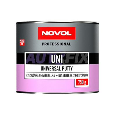 NOVOL шпатлевка Uni универсальная 0.75кг