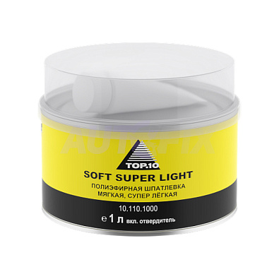 TOP.10 шпатлевка облегченная Soft Super Light 1л